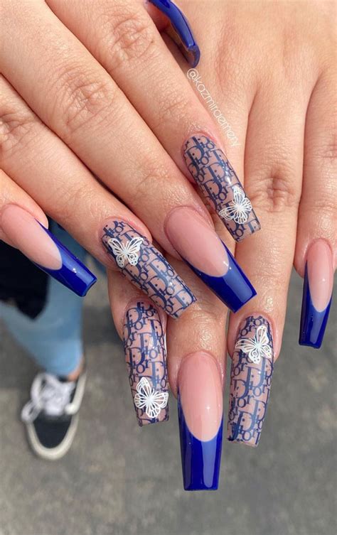 dior nails design